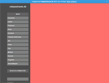 Tablet Screenshot of nalepastrasse.de